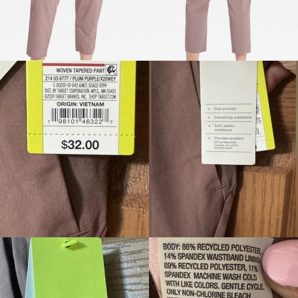 RESELLERS BUNDLE PACK OF 6 Tapered Pants with Drawstring Waistband